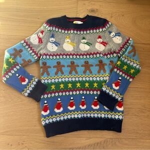 Mini Boden Colorful Holiday Sweater